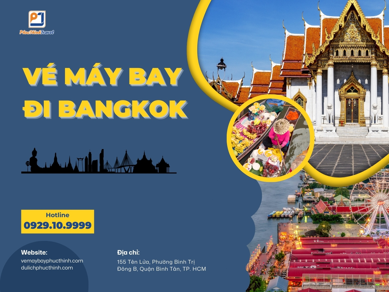 Vé máy bay đi bangkok