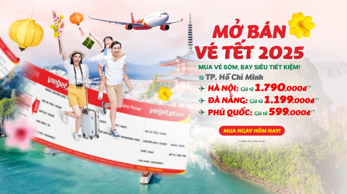 Đặt vé tại vé máy bay giá rẻ tại Phúc Thịnh