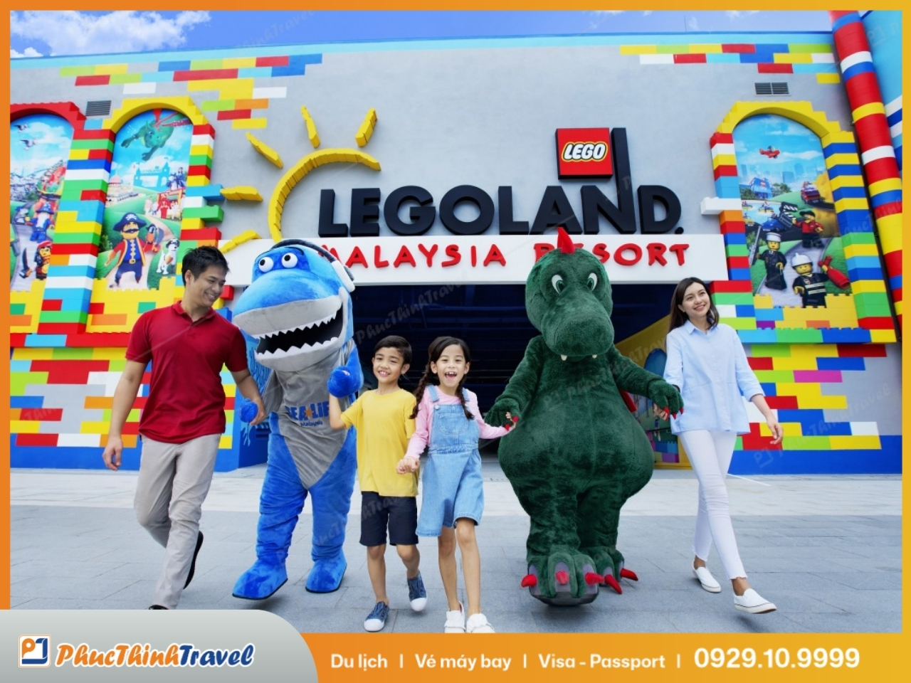 Công viên Legoland Malaysia vé máy bay Phúc Thịnh