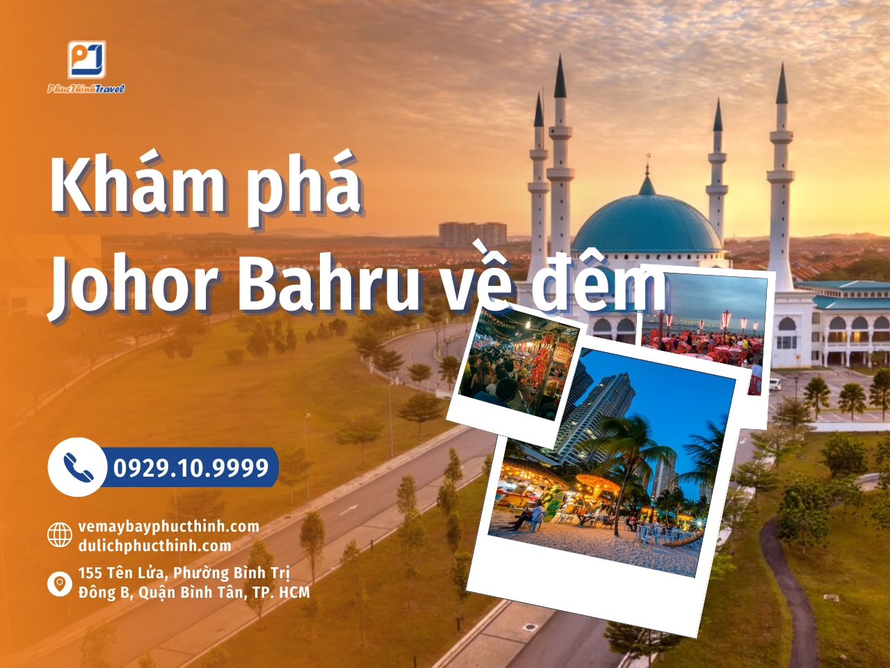 khám phá johor bahro về đêm