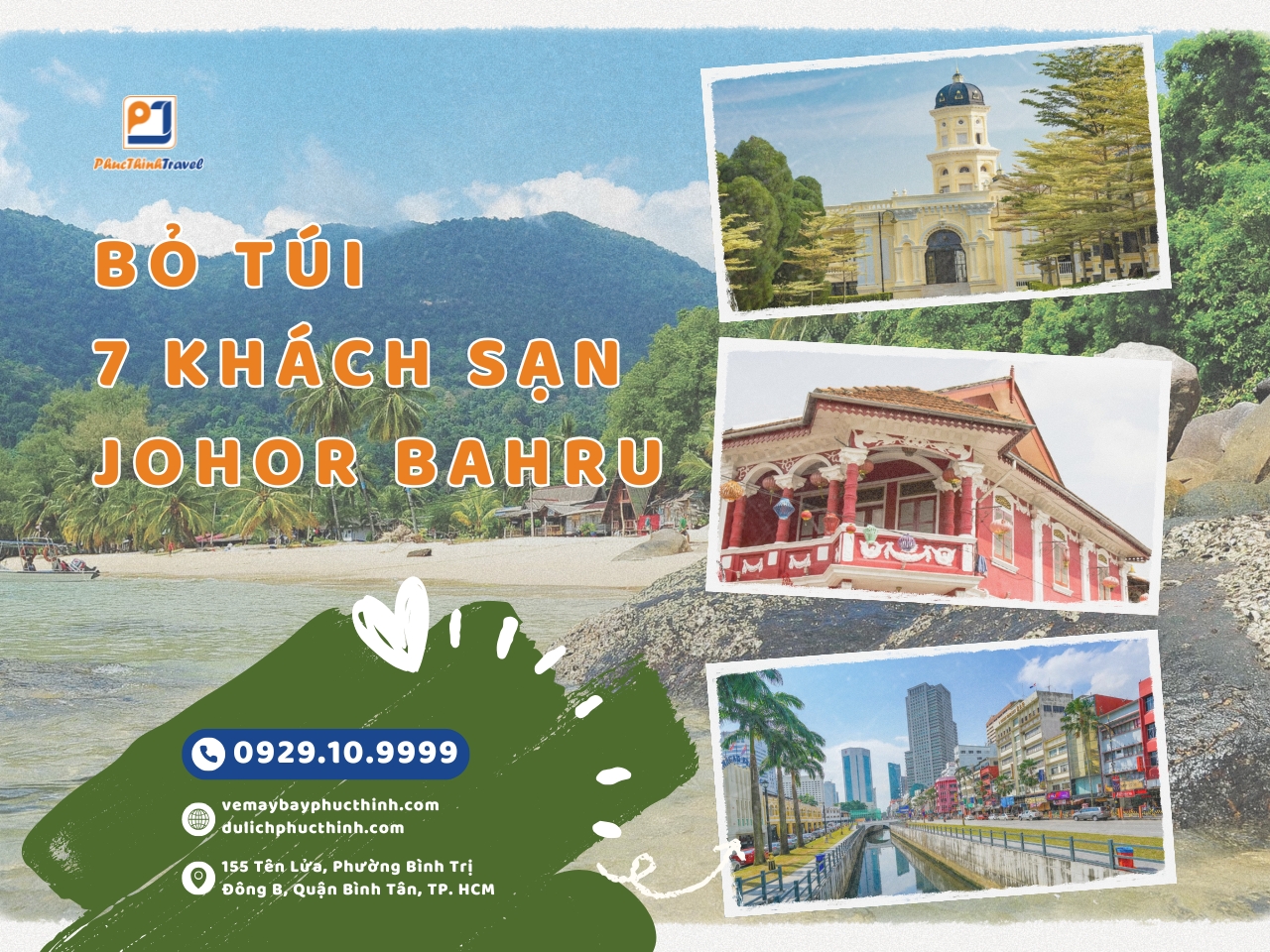 vé máy bay đi johor bahru vé máy bay phúc thịnh