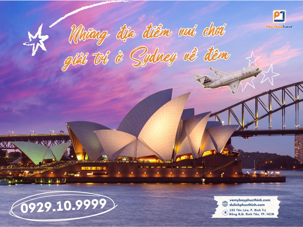 vé máy bay đi sydney