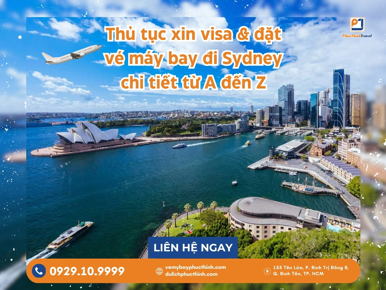 vé máy bay đi sydney
